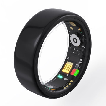 IP 68 Waterproof Smart Ring for iOS and Android: Health Tracker Smart Finger Ring