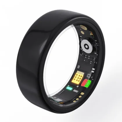 IP 68 Waterproof Smart Ring for iOS and Android: Health Tracker Smart Finger Ring