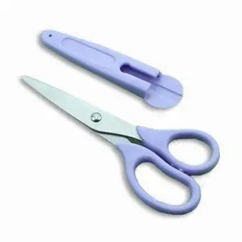 Student/Zigzag Scissor with 5.25-inch Length and 1.0mm Thickness, Customized Designs Welcomed