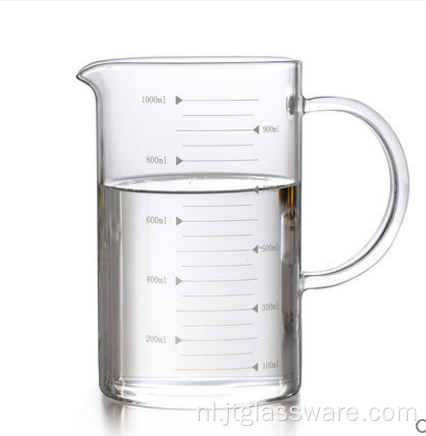 Hoogwaardige maatbeker van borosilicaatglas (500 ml)