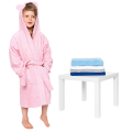 Crianças de banheira de banheira Terry Kids Poncho Bath Robe