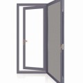 Benutzerdefinierte Großhandels -Aluminium -Schwung -Tür mit Fensterbildschirm