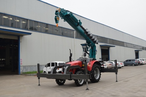 5 ton tractor crane off road crane