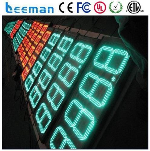 countdown timer with led reloj led led gas price station sign
