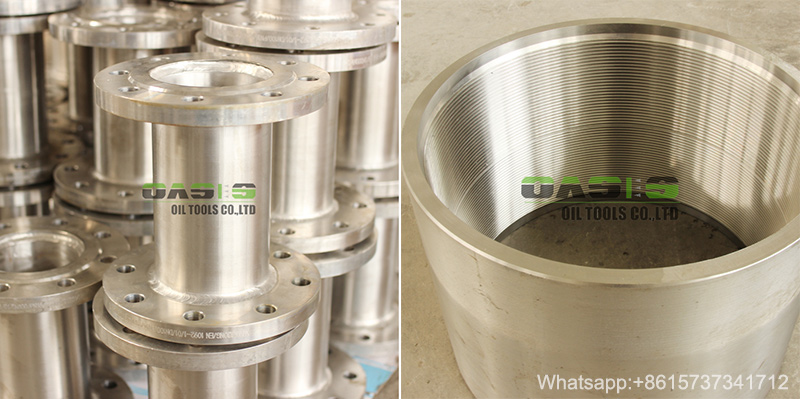 API casing pipe flange thread END