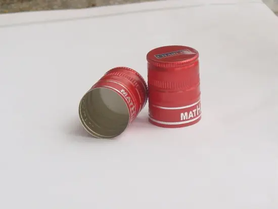 Pilfer-Proof threaded aluminum bottle cap