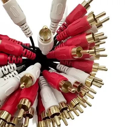 RCA Audio Video Car Speaker Kit Cable