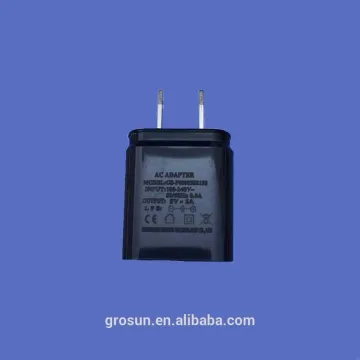 OEM US/EU/UK/Aus Plug 2 USB Port USB Charger 5V 2A Portable Wall Charger with CE/GS/UL/FCC