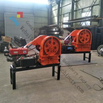 Concasseur de la mâchoire pour la ligne de machine de fabrication de sable