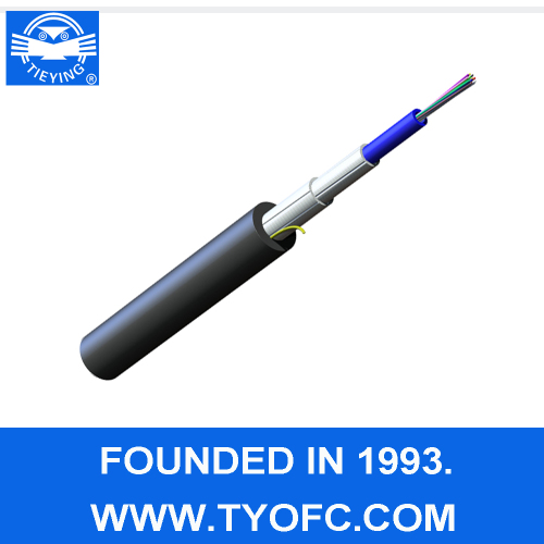 1 Cores Optical Fiber Cable Duct Aerial Optical Fiber Cable, High