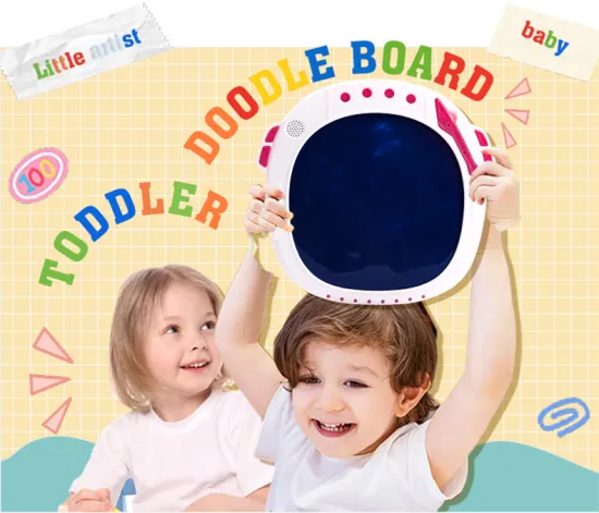 Suron Erasable Drawing Board for Toddlers With Music