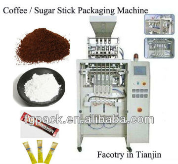 Factory Sugar Salt Coffee Stick Sachet Packaging Machine