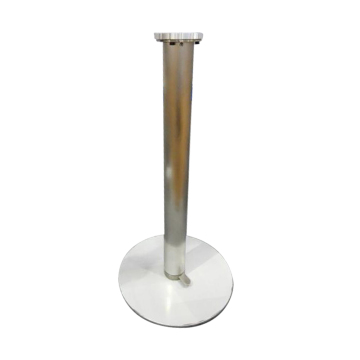 Base de mesa elevadora con resorte de Gas de 500x500mm, pata de mesa de aluminio neumática ajustable en altura de 730-1050mm para mostrador de Bar, escritorio de pie