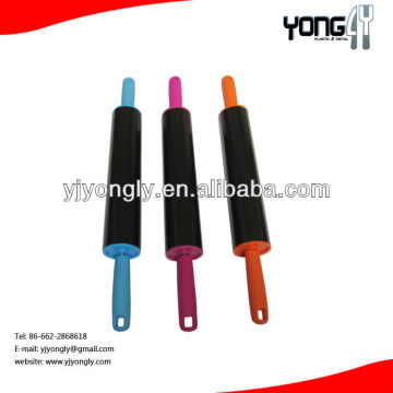 Food safety Colorful non-stick Rolling Pin plastic rolling pin