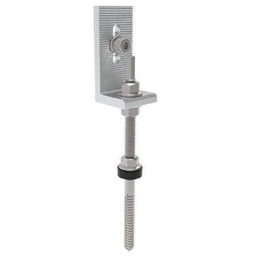 Roof PV Components: Solar L-Feet Mounting Brackets for Solar Home Installation