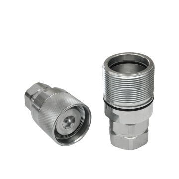 New and Used Steel Quick Couplers for Hydraulic Connections in Industrial and Agricultural Machinery