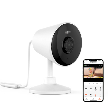 Tuya Smart Home 1080P Wi-Fi Camera with Human Detection for Desktop Indoor Security