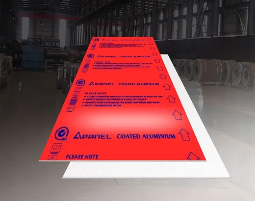 Gloss Warm Red Aluminum Sheet Plate 1.6mm