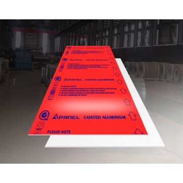 Gloss Warm Red Aluminum Sheet Plate 1.6mm