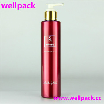 wellpack 250ml plastic cosmetic bottle with pump