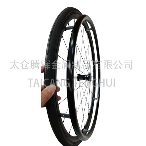 Cadeira de rodas redonda liga de alumínio