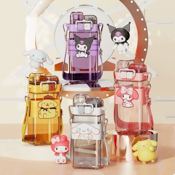 Heißer Verkauf im Großhandel Sanrio Cartoon Wasserflaschen für Kinder