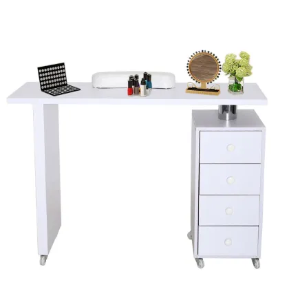 2022 Professional salon manicure pedicure furniture table manicure table for gel nail