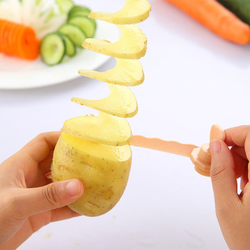 Carrot Spiral Slicer Kitchen Vegetable Cutting Models Potato Cutter Cooking Accessories Home Gadgets Spiral Slicer Cutter#10