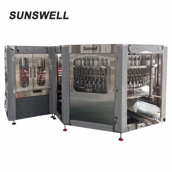 Automatic 15000BPH Glass Bottle Beer Making Machine Filling