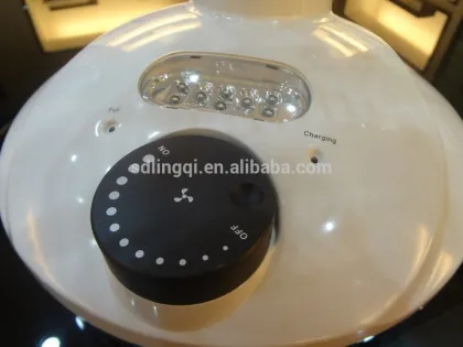 14''dc rechargeable portable fan recharge