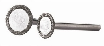 Electroplated Αδαμαντοφόρος δίσκος με αξονάκι