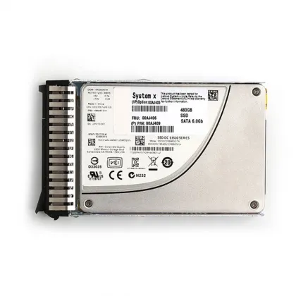 Lenovo x3650M5 Server Hard Drives: 00AJ405, 00AJ406, 00AJ409 - 480GB SATA 6GB SSD Hard Drive Collection