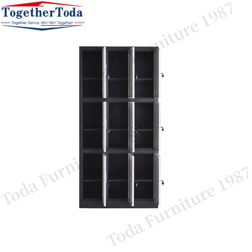 Large capacity multi-door metal lockers lockers Shoe lockers