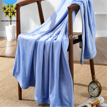 Colorful Microfiber Super Thick Coral Fleece Velvet Fleece Fabric Blanket