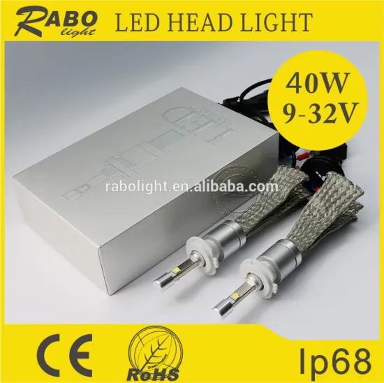 excellent quality car accessories 9012 led headlight 4800lm high lumen headight
