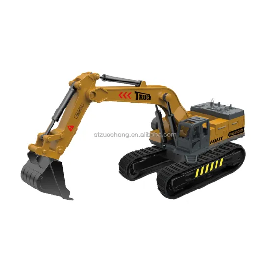 Topselling 1:55 Scale Plastic Excavator Construction Truck Toys: Inertial Engineering Vehicle Models