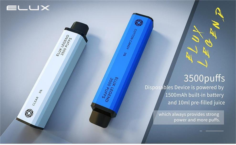 Disposable Vape Elux Legend 3500 Puffs Full Box