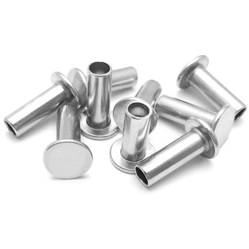 20pcs M5 Flat head Semi-tubular rivet Flats round heads Hollow Stainless steel 304 rivets 6mm-15mm Length