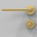 One side door handle with lock