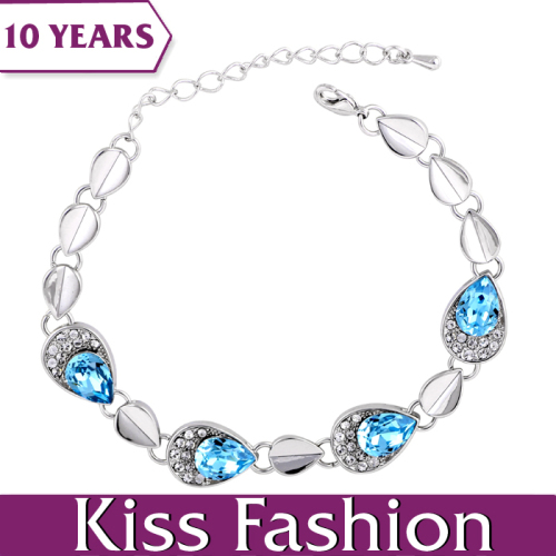 Large Crystal Bracelet Tennis for Women