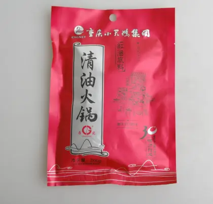 Clear-oil hotpot backing material