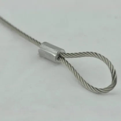 Stainless steel wire rope assembly