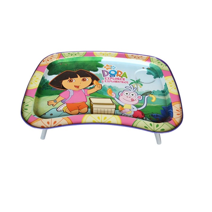 DADI Food Serving Metal Tin Tray with Legs