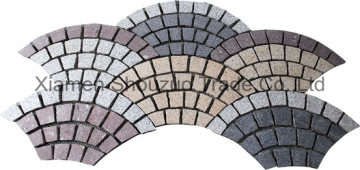 Fan-Shaped Paving Cubes