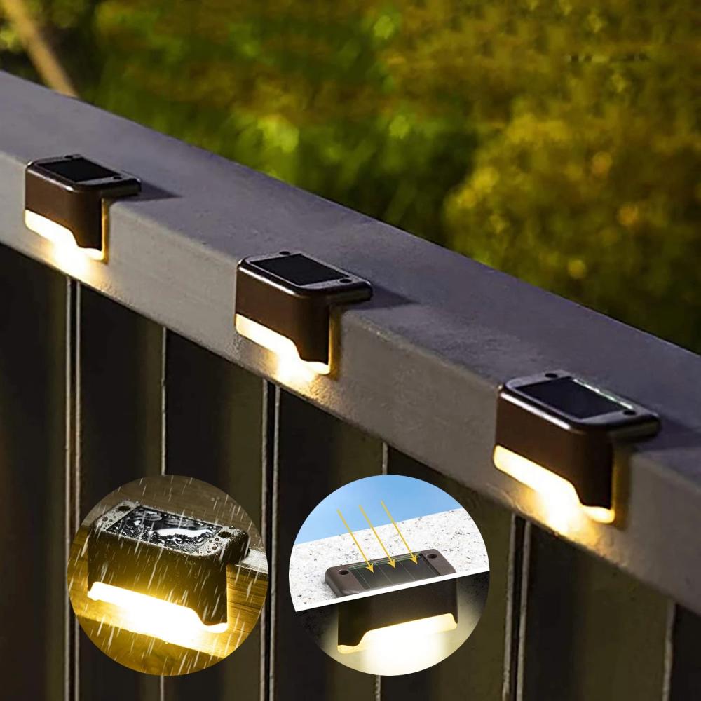 Lumières de pont solaire 16 pack d'extérieur