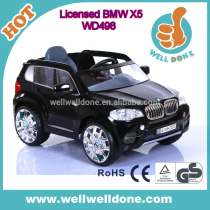 Licensed BMW X5 car for kids ride on 12 volt, with double door open, goodbaby battery car WD498