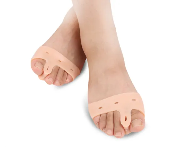 2 Pcs Gel Silicone Bunion Corrector Big Toe Separators Straightener Spreader Foot Care Tool Hallux Valgus Pro Massager Z27901