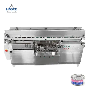 Automatic Metal Can Labeling Machine for Poultry & Meat Paste