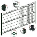 triangle bending fence 3D curved wire mesh fence