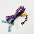 RJ45 Snap ECG Lead Wire CABLE for EMS/TENS